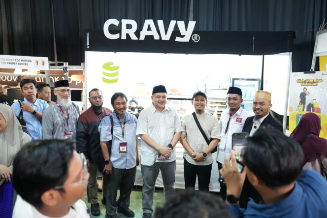 					Wali Kota Makassar, Munafri Arifuddin, mengunjungi gelaran 15th Muslim Life Fair. Ist