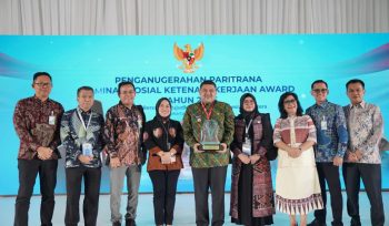 Wali Kota  Makassar, Appi terima penghargaan Paritrana Award 2026. Ist 