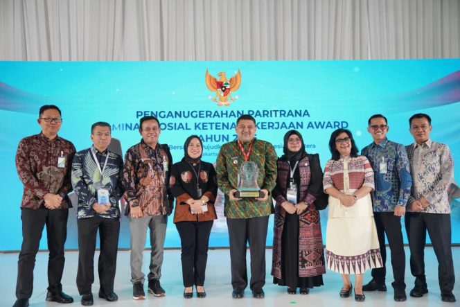 					Wali Kota  Makassar, Appi terima penghargaan Paritrana Award 2026. Ist 