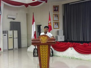 Ketua Eksekutif Kota LMND Palopo, Egar. Ist
