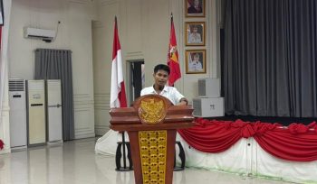 Ketua Eksekutif Kota LMND Palopo, Egar. Ist
