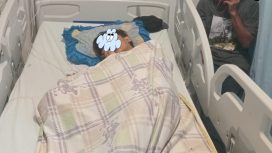 Korban geng motor di kawasan Ablam, kini menjalani perawatan intensif di RSUD Daya Makassar, tanpa dipungut biaya sepeser pun. Ist