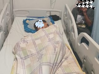 Korban geng motor di kawasan Ablam, kini menjalani perawatan intensif di RSUD Daya Makassar, tanpa dipungut biaya sepeser pun. Ist