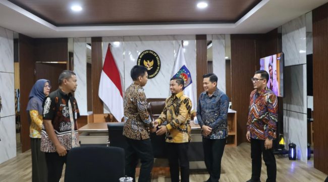 Wali Kota Parepare, Tasming Hamid Diterima Wamendagri Akhmad Wiyagus di Jakarta. [Foto: Ist]